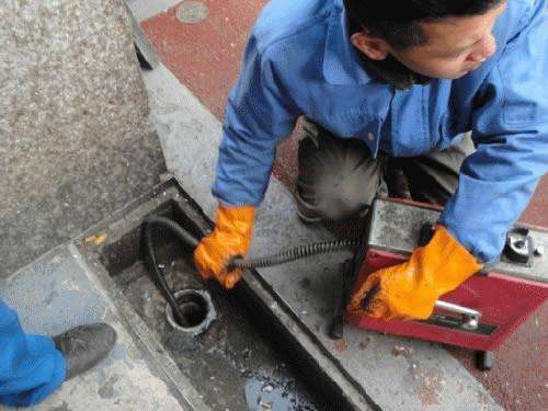 陕州疏通下水道